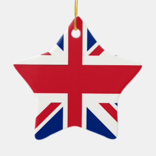 Union Jack - Flag of the United Kingdom Ceramic Tree Decoration