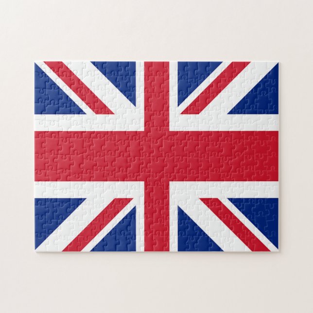 Union Jack - Flag of the United Kingdom Jigsaw Puzzle (Horizontal)