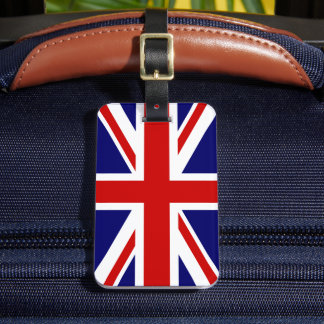 Union Jack Flag of the United Kingdom Luggage Tag