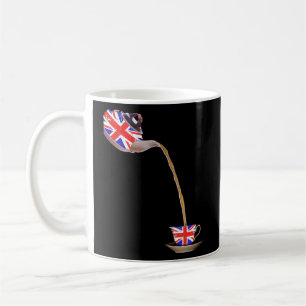 Union Jack  Flag of the United Kingdom Teapot and  Coffee Mug