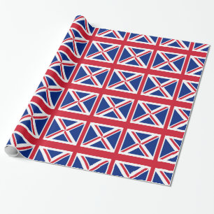Union Jack - Flag of the United Kingdom Wrapping Paper