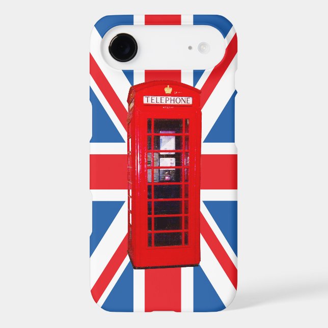 Union Jack/Flag & Phone Box Design (Back)