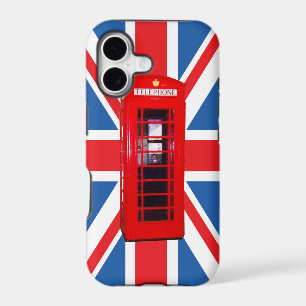 Union Jack/Flag & Red Phone Box Design Case-Mate i