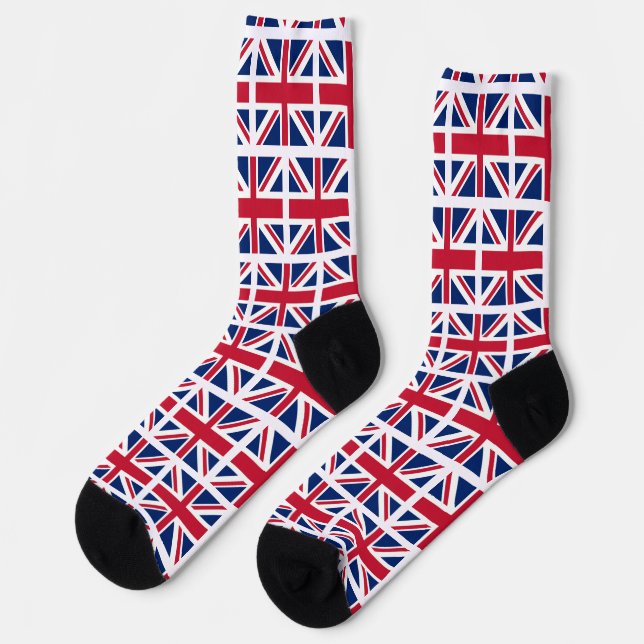 Union Jack Flag Socks (Left)