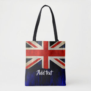 Union Jack flag Tote Bag