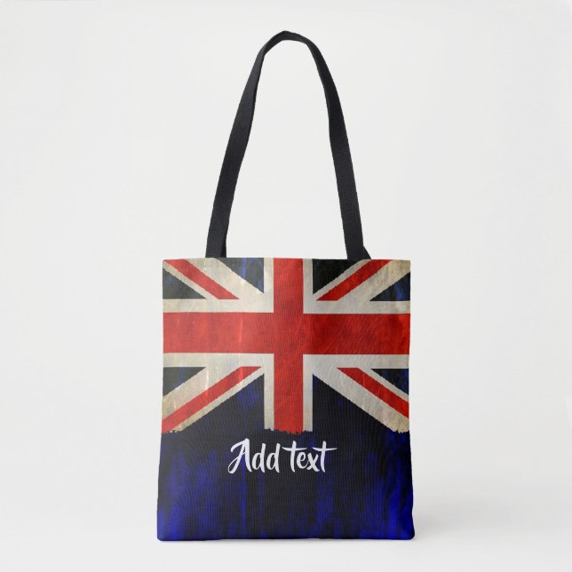 Union Jack flag Tote Bag (Front)