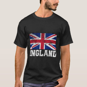 Union Jack Flag Uk England United Kingdom Roots Me T-Shirt