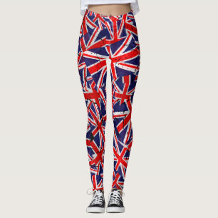 Union Jack Flag   UK Flag   British Flag    Leggings