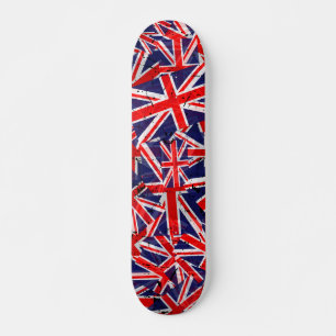 Union Jack Flag   UK Flag   British Flag    Skateboard