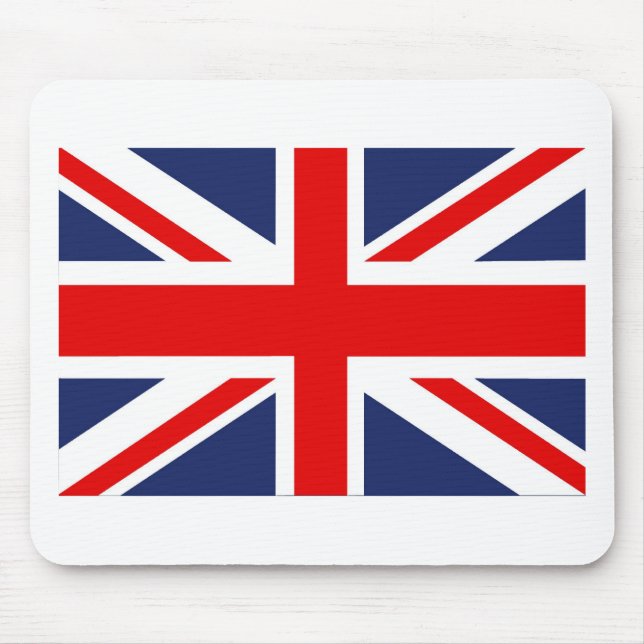 Union Jack Flag-United Kingdom Mouse Pad (Front)