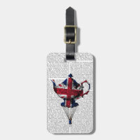 Union Jack Flying Teapot