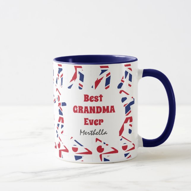 UNION JACK Golf | Best Grandma Ever Mug (Right)