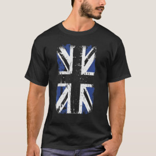 Union Jack Idea Kids & Britain Expats From United  T-Shirt