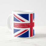 Union Jack Jumbo or  Espresso Specialty Mug<br><div class="desc">Oh,  to be in England... 
or Scotland, 
or Wales.</div>