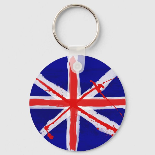 Union Jack Key Chain (Front)