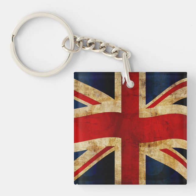 Union Jack... Key Ring (Front)