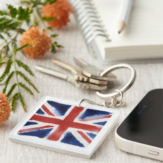 Union jack key rings