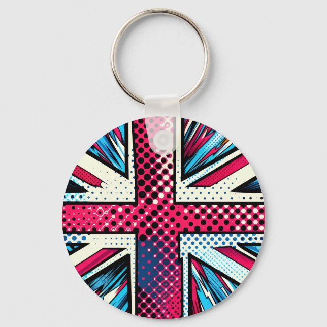 Union jack Keychain (Front)