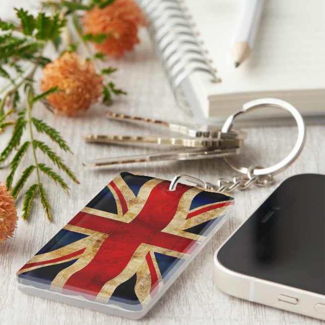 Union Jack Keychain (Front Right)