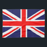 Union Jack Kitchen Towel<br><div class="desc">Kitchen towel with image of Union Jack Flag.</div>