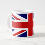 Union Jack Large Coffee Mug<br><div class="desc">Simple and clean British Flag Union Jack.</div>