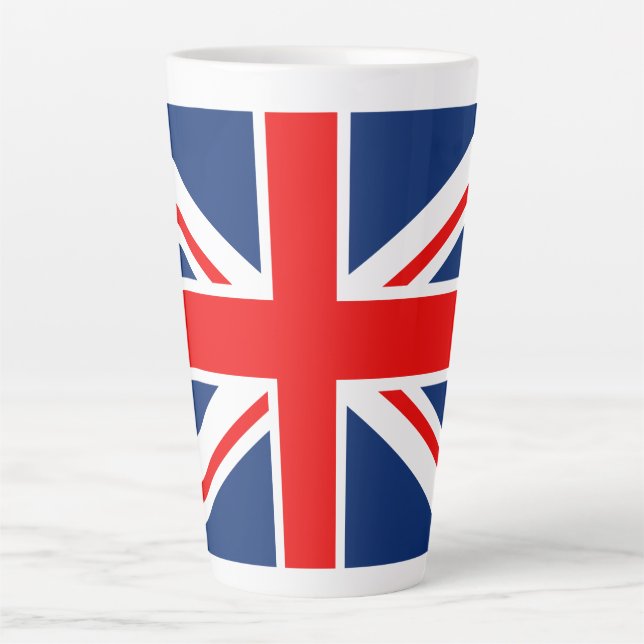 Union Jack Latte Mug (Front)