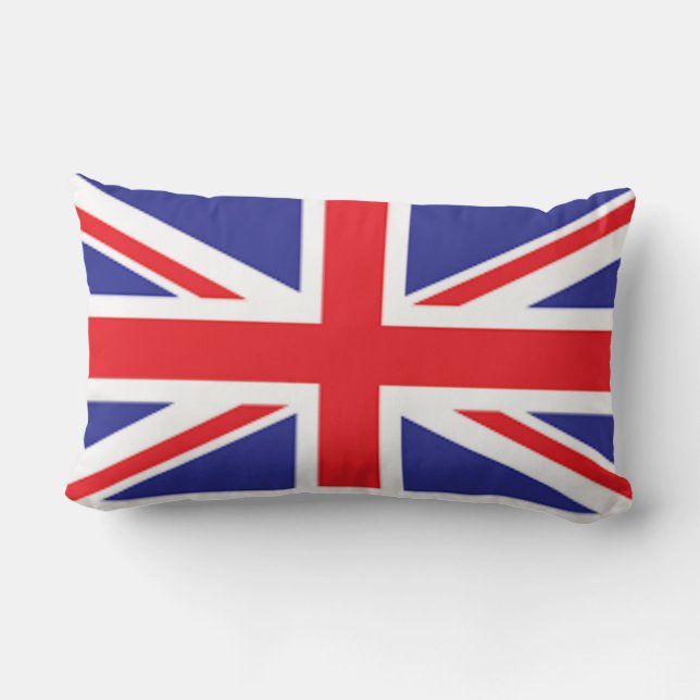Union Jack  Lumbar Cushion (Back)