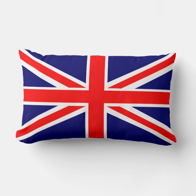 Union Jack Lumbar Cushion (Front)