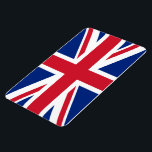 Union Jack Magnet<br><div class="desc">The Union Jack or Union Flag, is the national flag of the United Kingdom. The Union Jack flag also has an official or semi-official status in some other Commonwealth realms; for example, the Union Jack is, by parliamentary resolution, an official flag in Canada and known there as the Royal Union...</div>