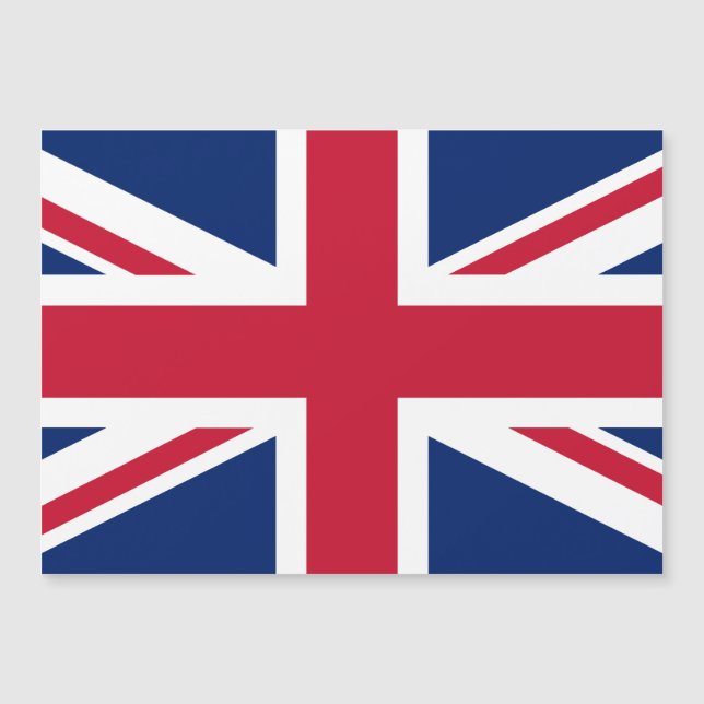 Union Jack Magnetic Card (Front)