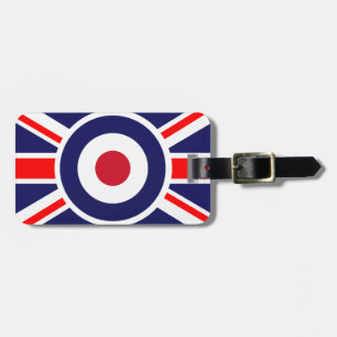 Union Jack Mods England Target Luggage Tag