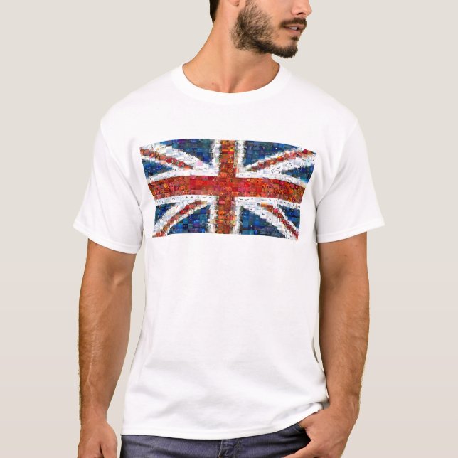 Union Jack Montage 600 T-Shirt (Front)