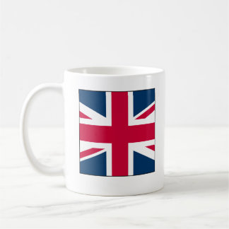 Union Jack Mug with Large Square Design 