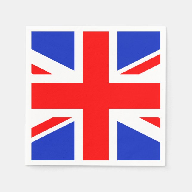 "UNION JACK" NAPKIN (Front)