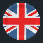 Union Jack Paper Plate<br><div class="desc">Union Jack plates</div>