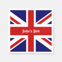 Union Jack Personalised British Pub