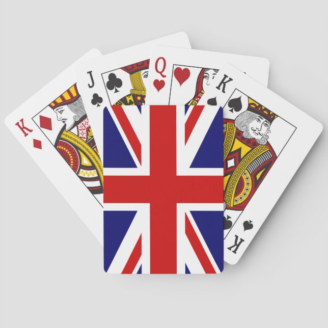 Union Jack Playing Cards (Back)