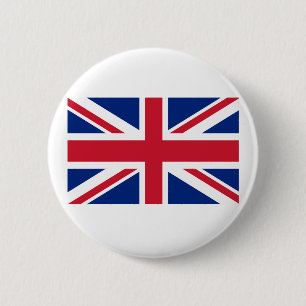 Union Jack Products and T shirts 6 Cm Round Badge
