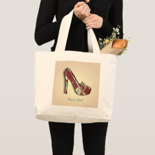 Union Jack Shoe Theme Design Tote Bag