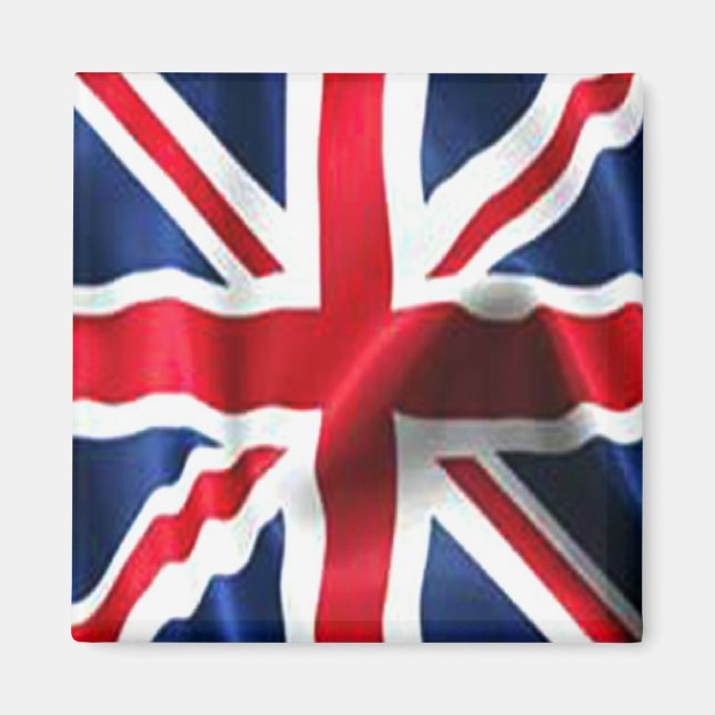 Union Jack Silky Magnet (Front)