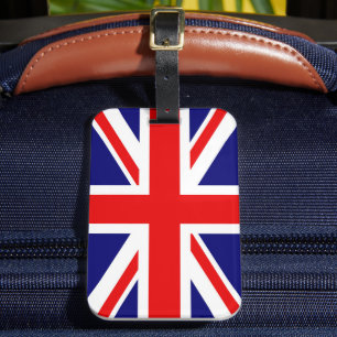UNION JACK - THE BRITISH FLAG London Luggage Tag