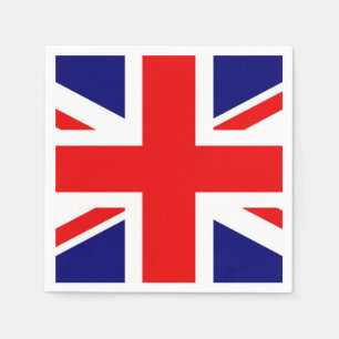 UNION JACK - THE BRITISH FLAG      NAPKIN