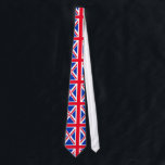 Union Jack Tie<br><div class="desc">This design is included in the Royal in London Fashion Collection. Products in this line may show various British Culture. The Union Jack Flag is featured. For more themed products; please see Our other Fashion Cities. Each city has a range of stylish items with a distinct look.</div>