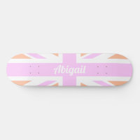 Union Jack / UK Flag in Gilry Pink & Orange
