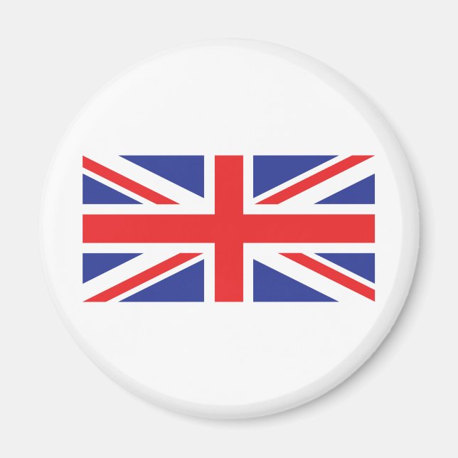 Union Jack UK Flag Magnet (Front)
