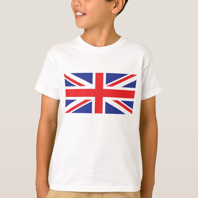 Union Jack UK Flag T-Shirt (Front)