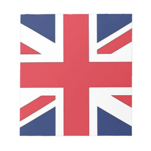 Union Jack/ Union Flag of United Kingdom Notepad