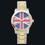 Union Jack United Kingdom British Flag Britain Watch<br><div class="desc">Union Jack United Kingdom British Flag Great Britain English Icon UK</div>