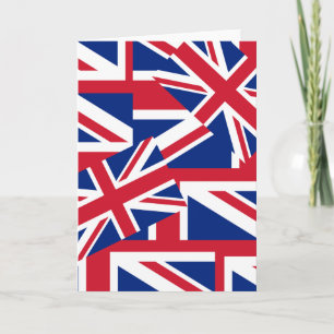 Union Jacks Galore Card