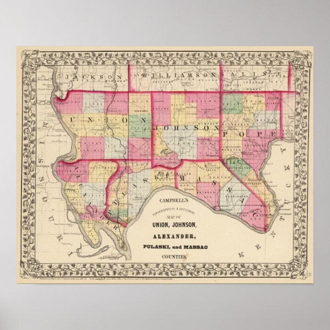 Union, Johnson, Alexander, Pulaski Poster (Front)